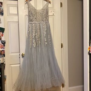 Custom fit prom dress.